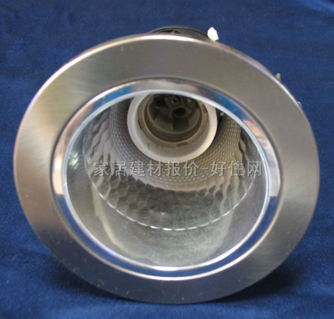 暗装嵌入筒灯 灰边 Φ95mm  直式 Φ 3寸