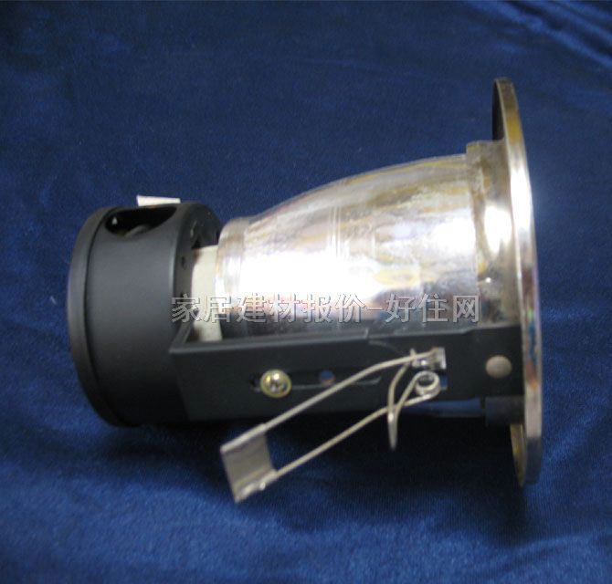 伟业暗装嵌入筒灯 灰边 Φ95mm  直式 Φ 3寸