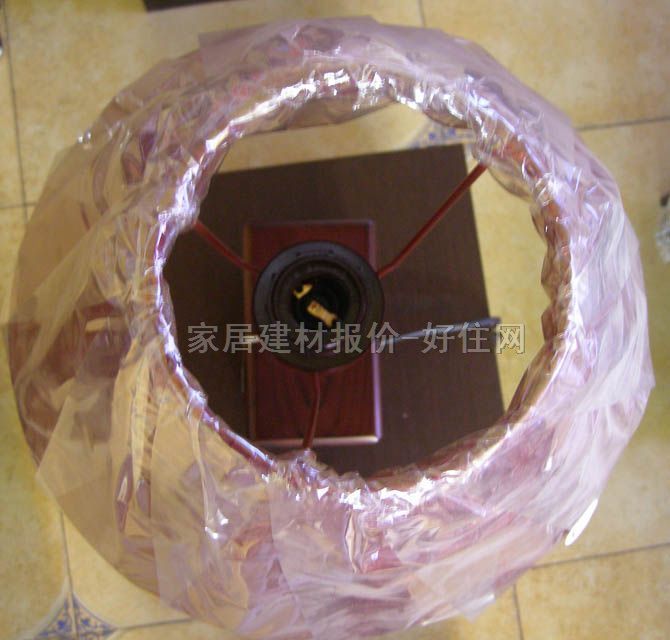 高顿台灯 橙色GD210 高未知cm 现代流行 布艺灯罩 木质灯架