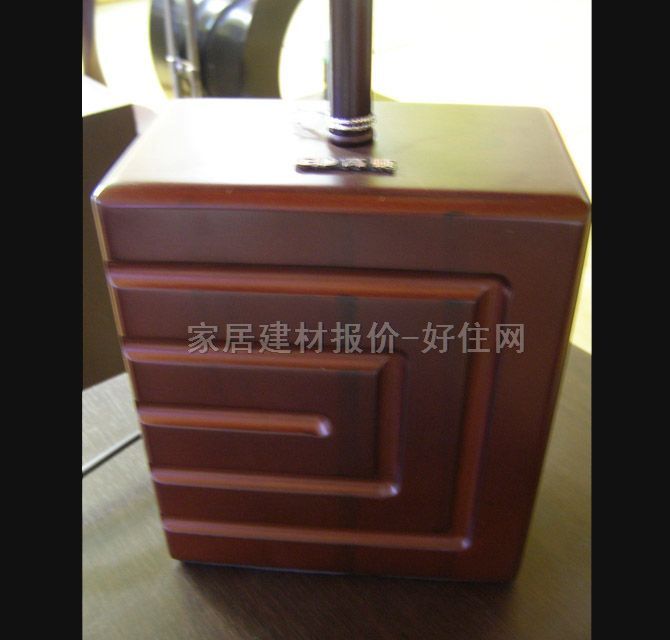 高顿台灯 橙色GD210 高未知cm 现代流行 布艺灯罩 木质灯架