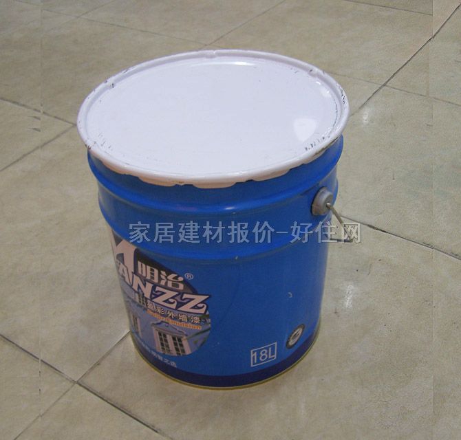 明治外墙乳胶漆 盈彩外墙漆 18L