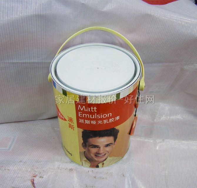 派斯内墙乳胶漆 哑光乳胶漆 5L