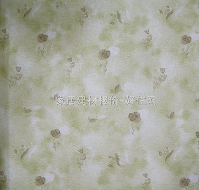 雷克萨斯墙纸 田园风格绿色小花Lx-30603 宽530mm×长10米 花 绿色