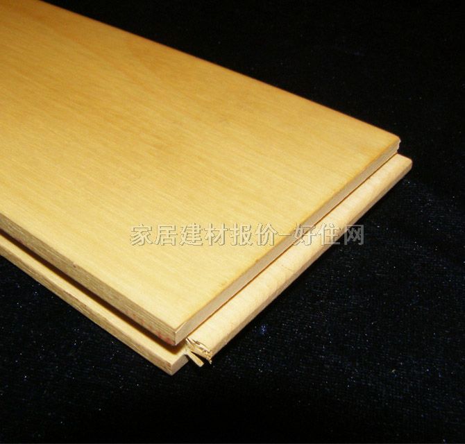 益步实木地板 枫木 610mm×92mm×厚18mm