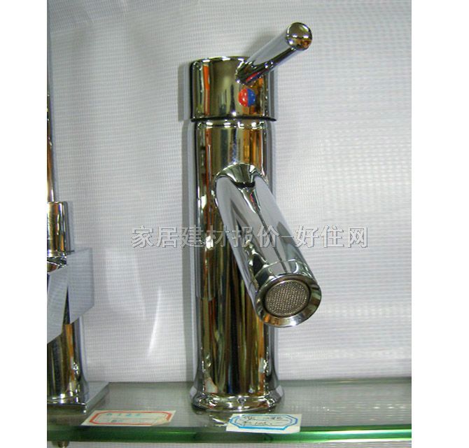 面盆龙头 MK-1008B 冷热 单把双孔 无 不锈钢