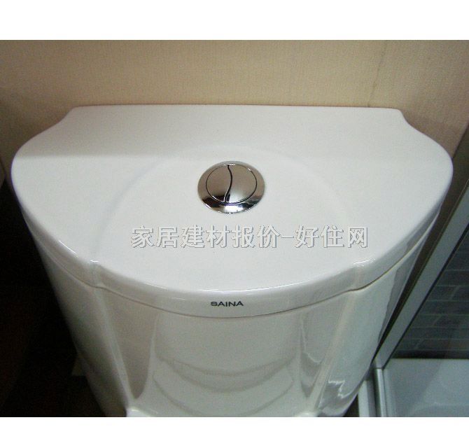 塞纳连体马桶坐厕 白色 700mm×400mm×高730mm