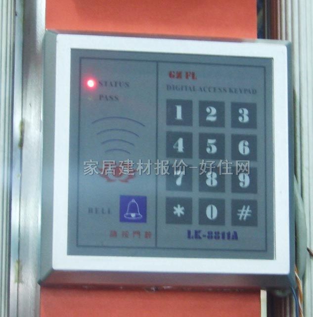 电子锁 磁卡密码锁门禁系统面板K-05 常用规格