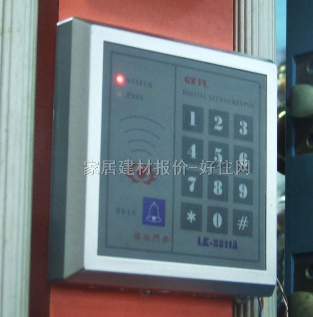 高优电子锁 磁卡密码锁门禁系统面板K-05 常用规格
