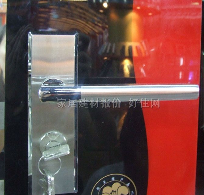 飞球木门锁  409 45mm-55mm 不锈钢 执手锁 闪银色