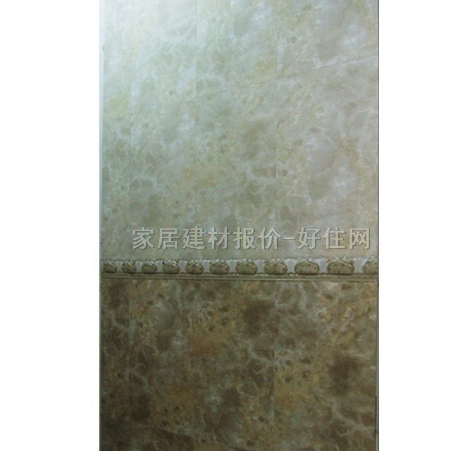 意特陶墙面砖 抛光砖浅灰色纹理图案深啡黄 300mm× 600mm