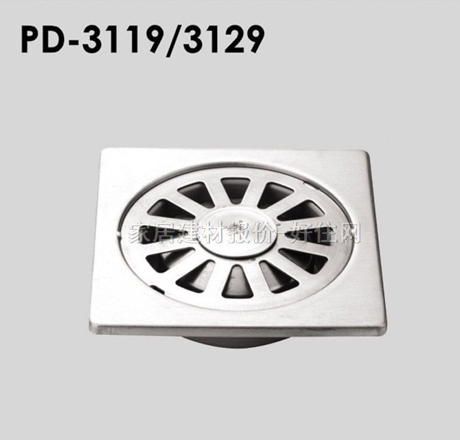 地漏 不锈钢PD-3119 3寸