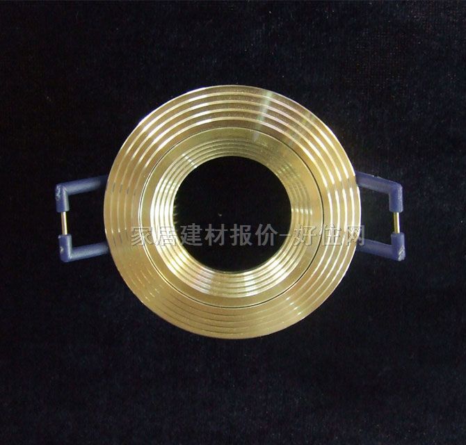 天花灯 RS-DL4Y2015 Φ48mm 金黄色 固定式 卤素灯杯