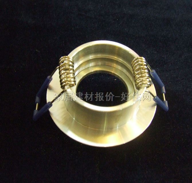 朗士天花灯 RS-DL4Y2015 Φ48mm 金黄色 固定式 卤素灯杯