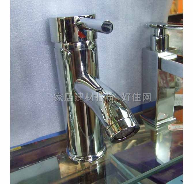 面盆龙头 088 冷热 单把双孔 无 不锈钢