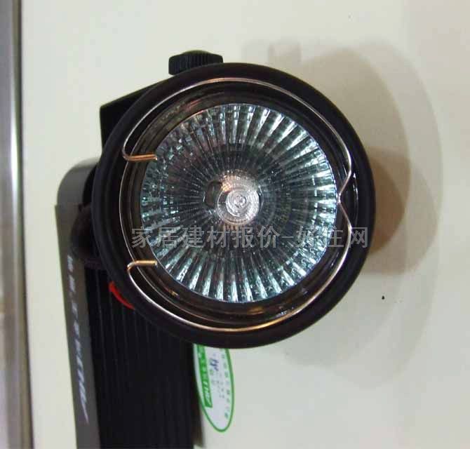 鸿金王石英射灯 MR62D1-02SN 50W 导轨式 黑色