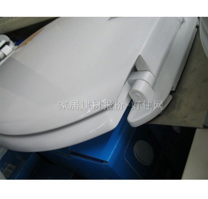贝尔马坐厕盖板 S-8061 120mm-170mm O型 长41-43cm×宽36cm ABS树脂