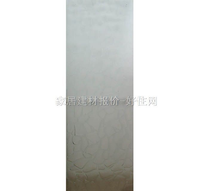 工艺玻璃 浮雕石纹 12厘