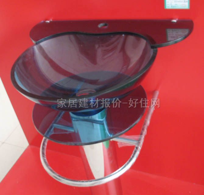 冠艺柜盆镜组合 600×450×12mm GY-6029蓝玻 常用规格