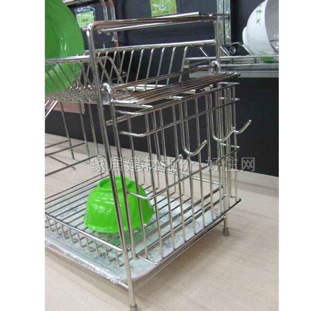 万能士厨卫置物架 580×380×420mm 台式餐具（大）WT02 2层