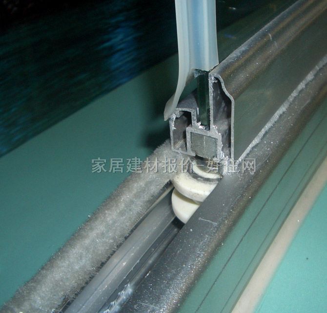 福尔美隐形阳台窗 塑钢全弧型隐形窗 6mm