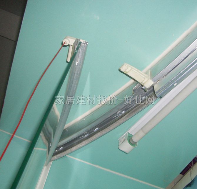 福尔美隐形阳台窗 塑钢全弧型隐形窗 6mm