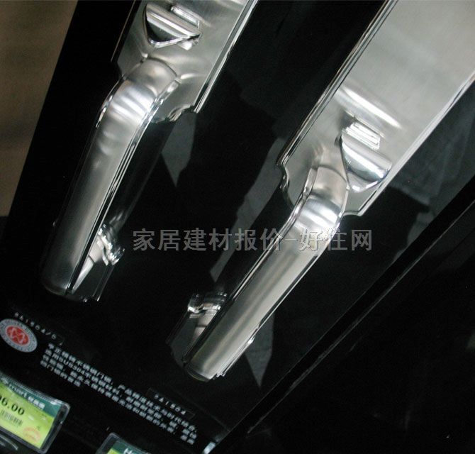 亨正木门锁  S801504-DH 45mm-55mm 锌合金 执手锁 闪银色