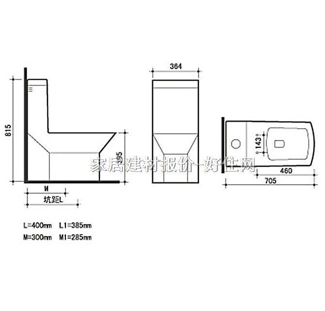 Ͱ AB1277MD 705mm 264mm 815mm