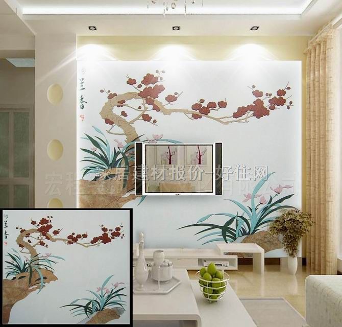 背景墙 TF20 3M×1.8M×15块
