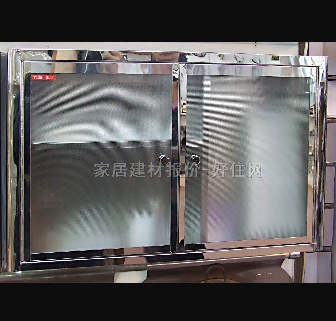 浴室镜柜 7032（圆边）不锈钢浴室储物柜 600mm×380mm×140mm