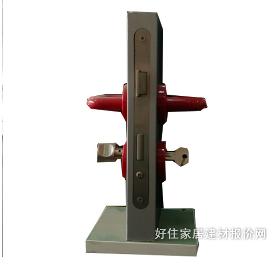 山井木门锁 尼龙树脂 907.36 45mm-55mm 尼龙树脂 执手锁 红色