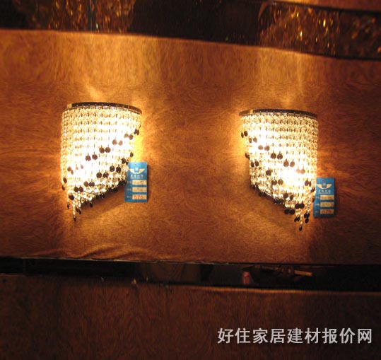 蒙恩壁灯  99008-200  280×200mm 奢华风格 水晶玻璃 节能灯