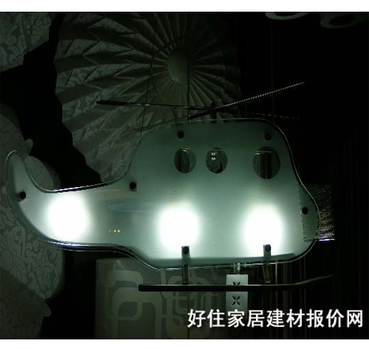 吊灯  609/3 金属灯架+金属灯罩 现代流行风格 白色