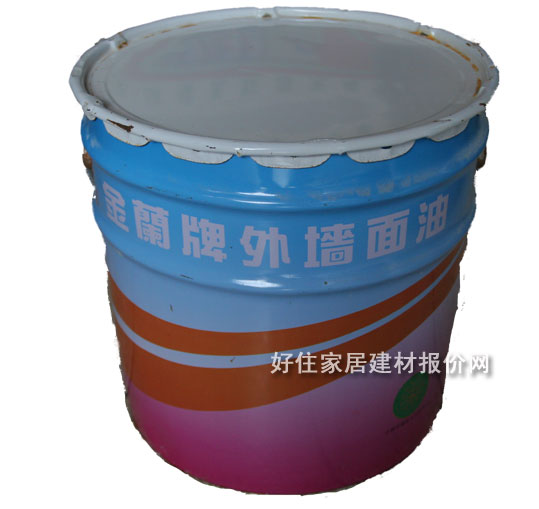 外墙乳胶漆 金兰牌外墙面油 18L