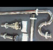 洗面盆及配件 下水器落水管常用规格 S弯落水管BD2109图片