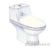 鹰力连体马桶坐厕 A011-1 690mm×360mm×高640mm 