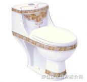 鹰力连体马桶坐厕 A052-3 680mm×380mm×高630mm 