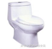 达尔舒连体马桶坐厕 A058 710mm×380mm×高665mm 