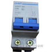 广州珠江断路器\空气开关 DZ47-60 C60 2P 60A 