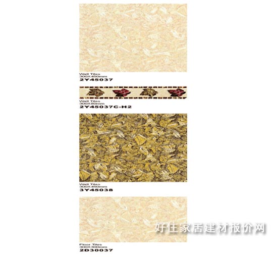 墙面砖 釉面砖白色纹理图案原生印象 300mm×450mm