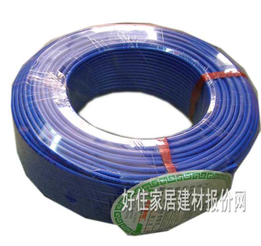 单芯电线电缆 双塑铜芯聚氯乙烯绝缘电线 10m㎡ BVV 100米